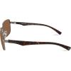 imageTimberland Mens Tba9263 Polarized Rectangular SunglassesShiny Dark Gunmetal