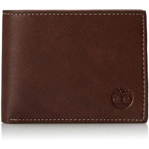 imageTimberland Mens Blix Slimfold Leather Wallet Black One SizeBrown