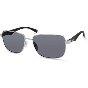imageTimberland Mens TBA9265 Polarized Rectangular SunglassesShiny Gunmetal