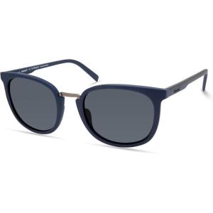 imageTimberland Mens TBA9270 Polarized Round SunglassesMatte Blue