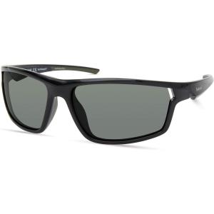 imageTimberland Mens TBA9271 Polarized Rectangular SunglassesShiny Black