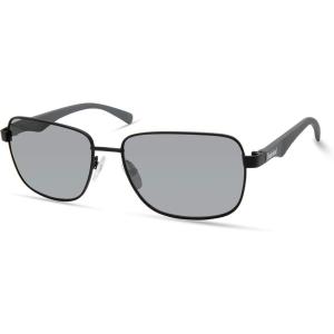 imageTimberland Mens Tba9263 Polarized Rectangular SunglassesMatte Black