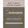 imageTimberland Boys Big Leather Belt for KidsBlack Buffalo