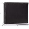 imageTimberland Mens Leather Wallet With Attached Flip Pocket Black Sportz One SizeBlack Sportz