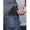 imageTimberland Mens Leather Wallet With Attached Flip Pocket Black Sportz One SizeBlack Sportz