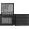 imageTimberland Mens Leather Wallet With Attached Flip Pocket Black Sportz One SizeBlack Sportz