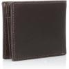 imageTimberland Mens Leather Wallet With Attached Flip Pocket Black Sportz One SizeBrown