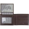 imageTimberland Mens Leather Wallet With Attached Flip Pocket Black Sportz One SizeBrown Blix