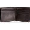 imageTimberland Mens Leather Wallet With Attached Flip Pocket Black Sportz One SizeBrown Cloudy