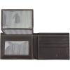 imageTimberland Mens Leather Wallet With Attached Flip Pocket Black Sportz One SizeBrown Cloudy