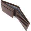 imageTimberland Mens Leather Wallet With Attached Flip Pocket Black Sportz One SizeBrown Hunter