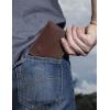 imageTimberland Mens Leather Wallet With Attached Flip Pocket Black Sportz One SizeBrown Sportz