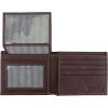 imageTimberland Mens Leather Wallet With Attached Flip Pocket Black Sportz One SizeBrown Sportz
