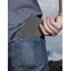 imageTimberland Mens Leather Wallet With Attached Flip Pocket Black Sportz One SizeCharcoal Cloudy