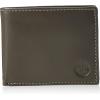 imageTimberland Mens Leather Wallet With Attached Flip Pocket Black Sportz One SizeCharcoal Cloudy