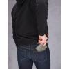imageTimberland Mens Leather Wallet With Attached Flip Pocket Black Sportz One SizeGrey Fine Break