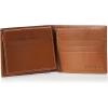 imageTimberland Mens Leather Wallet With Attached Flip Pocket Black Sportz One SizeTan Cloudy