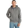 imageTimberland PRO Mens Honcho Sport FullZip Hooded SweatshirtDark Charcoal HeatherWhite