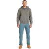 imageTimberland PRO Mens Honcho Sport FullZip Hooded SweatshirtDark Charcoal HeatherWhite