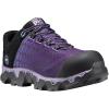 imageTimberland PRO Womens Powertrain Sport Alloy Safety Toe Static Dissipative Industrial Athletic Work ShoeBlackPurple