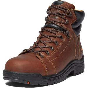 imageTimberland PRO Mens Titan 6in Alloy Toe BootHaystack Brown2024 New
