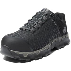 imageTimberland PRO Womens Powertrain Sport Alloy Safety Toe Static Dissipative Industrial Athletic Work ShoeBlackGrey2024 New