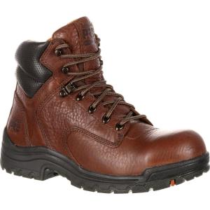 imageTimberland PRO Womens Titan 6 Inch Alloy Safety Toe Industrial Work BootBrown