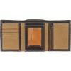 imageTimberland PRO Mens Canvas Leather RFID Trifold Wallet with Zippered PocketsKhaki