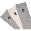 imageTimberland Womens Ribbed Supersoft Crew Socks 3 PairsGrey