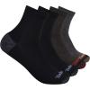 imageTimberland Mens Half Cushioned Quarter Socks 4 PairsMulticolor