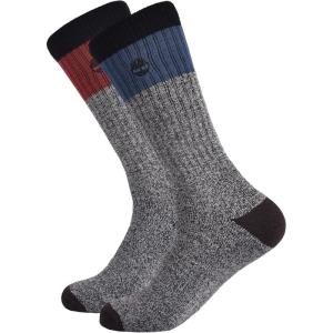 imageTimberland Mens 2Pack Crew SocksMole 2 Pack