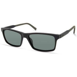 imageTimberland Mens TBA9268 Polarized Rectangular SunglassesShiny Black