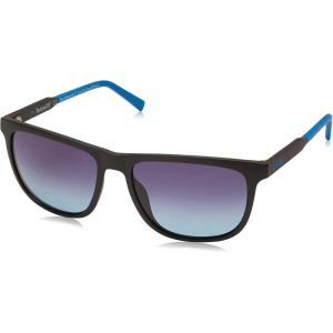 imageTimberland Mens TBA9269 Polarized Rectangular SunglassesMatte Black