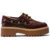 imageTimberland Womens Stone Street Platform Boat ShoeRootbeer