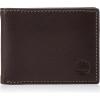 imageTimberland Mens Wellington Leather RFID Bifold Commuter Security WalletBrown