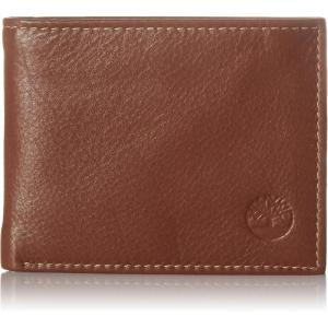 imageTimberland Mens Wellington Leather RFID Bifold Commuter Security WalletCognac