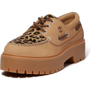 imageTimberland Womens Stone Street Platform Boat ShoeMedium Beige Nubuck