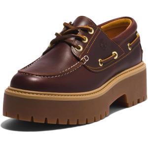 imageTimberland Womens Stone Street Platform Boat ShoeRootbeer