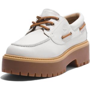 imageTimberland Womens Stone Street Platform Boat ShoeWhite