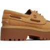 imageTimberland Womens Stone Street Platform Boat ShoeWheat