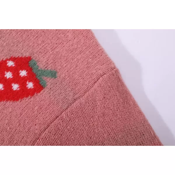 Gihuo Women's Kawaii Valentines Sweater Crewneck Knit Cute Sweater