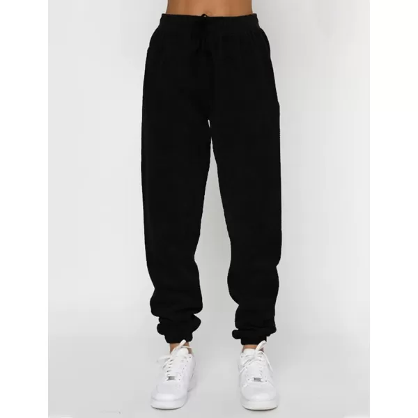 Gihuo Fall 2 Piece Sweatsuits Outfits for Women Corduroy Long Sleeve Pullover Sweatshirt and Pants Tracksuit Set