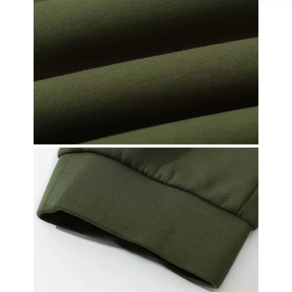 Gihuo Men' s Sherpa Fleece Lined Sweatpants Active Outdoor Sports Jogger Pants