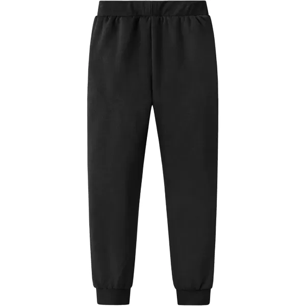 Gihuo Men' s Sherpa Fleece Lined Sweatpants Active Outdoor Sports Jogger Pants