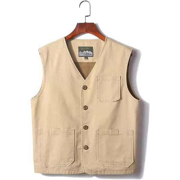 Gihuo Men's Fishing Vest Utility Safari Travel Vest Military Work Vest