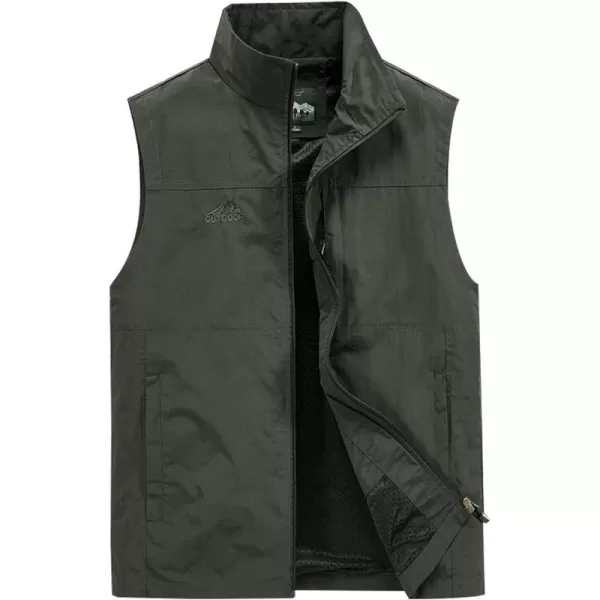 Gihuo Men's Fishing Vest Utility Vest Safari Travel Golf Vest Work Vest