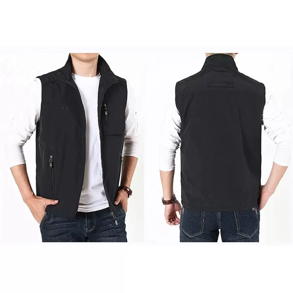 Gihuo Men's Fishing Vest Utility Vest Safari Travel Golf Vest Work Vest