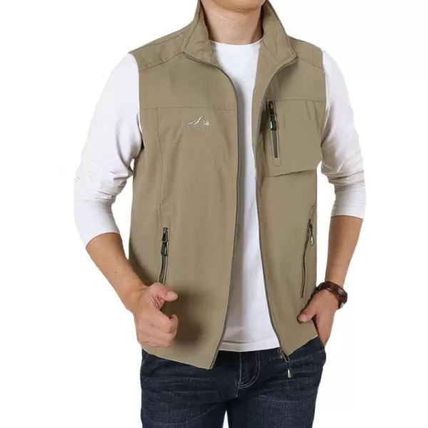 Gihuo Men's Fishing Vest Utility Vest Safari Travel Golf Vest Work Vest