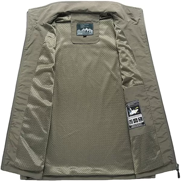 Gihuo Men's Fishing Vest Utility Vest Safari Travel Golf Vest Work Vest