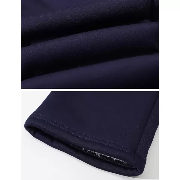 Gihuo Men's Fleece Lined Sweatpants Sherpa Winter Warm Sweat Pants Athletic Sport Pants